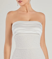 Fatima Strapless Beaded Bodycon Mini Dress