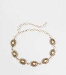 Southern Wind Statement Concho Chain Belt