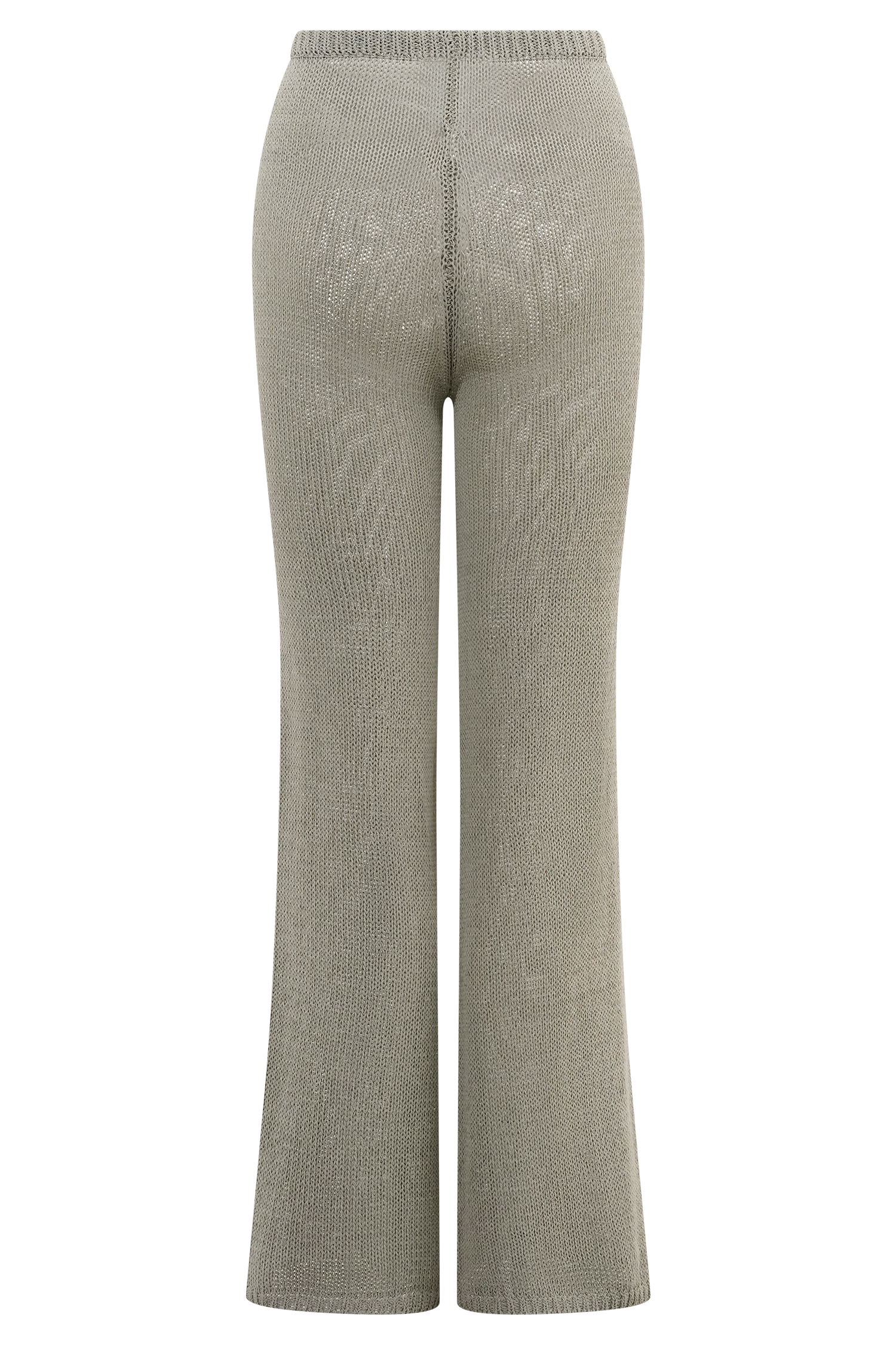 Malani Wide Leg Knit Pants - Sage